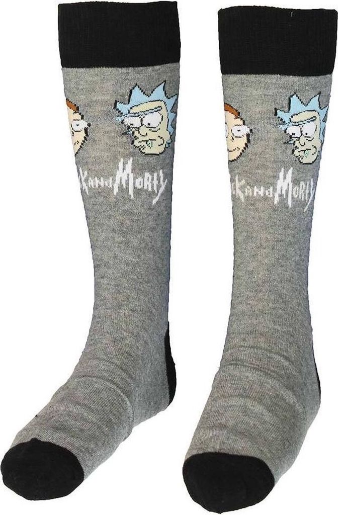 Rick und Morty Socken -39/42- Logo und Gesichter