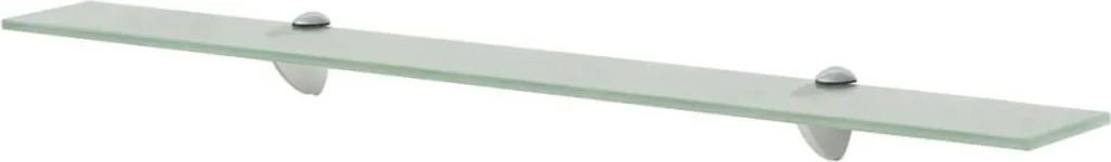 Étagère murale verre 80x20 cm gain de place pour petits espaces sombres
