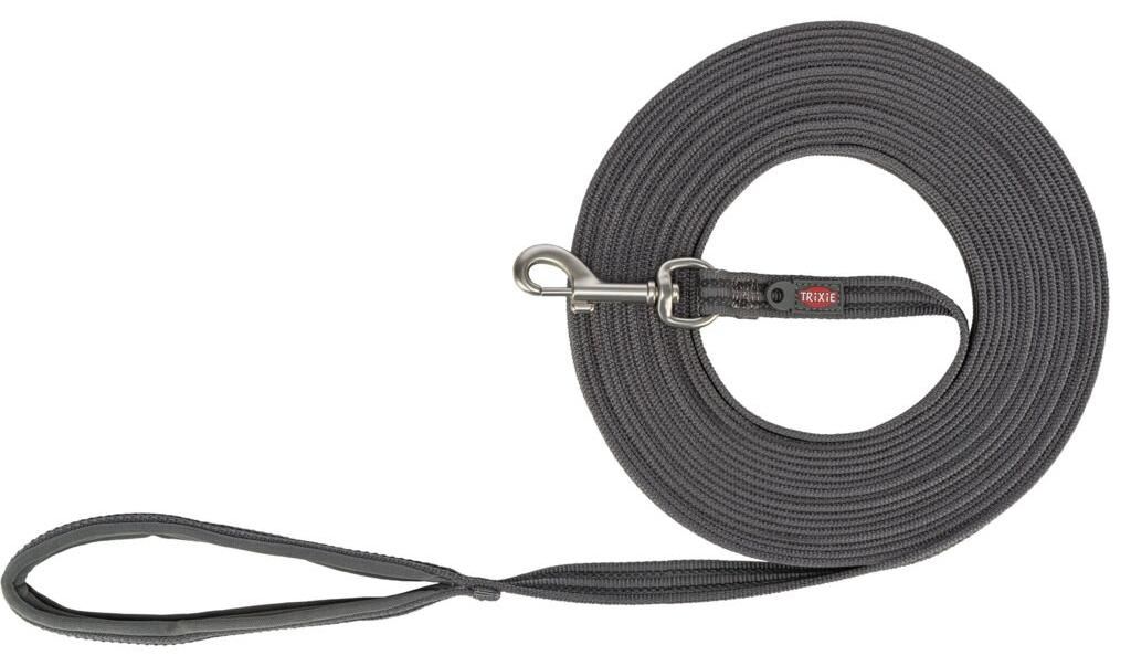 TRIXIE Fusion Schleppleine, gummiert - grafit - 5 m/17 mm Produktbild 