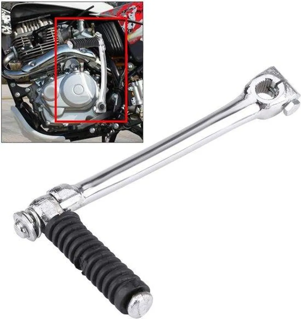 Levier de démarrage SSR SDG en inox pour moto 70cc 110cc et 125cc