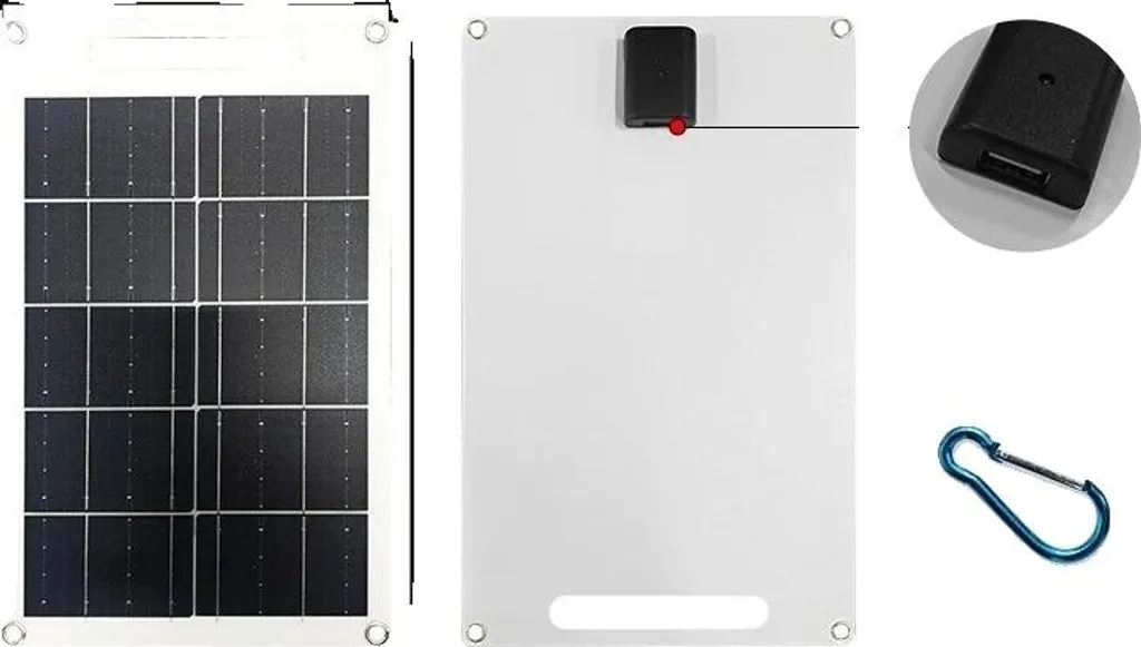 Pannello Fotovoltaico 6V 8W Flessibile - Resistente e Facile da Installare