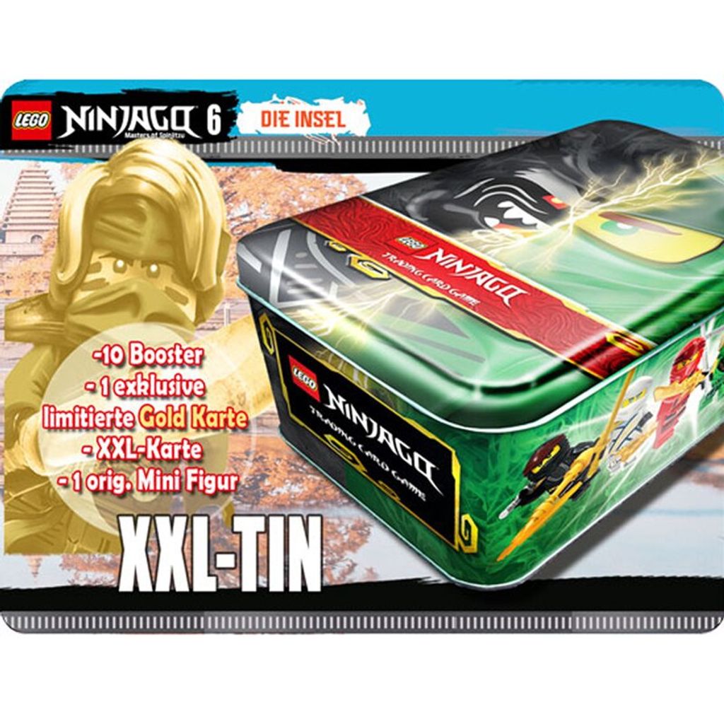 1 Starter LEGO Ninjago Deutsch 20 Booster Serie 6 Trading Cards 