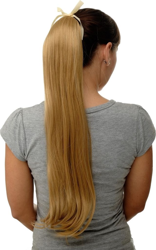 WIG ME UP Haarteil Zopf Kamm & Band Goldblond-Hellblond-Mix Produktbild 