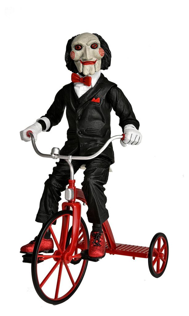 Saw Actionfigur mit Sound Billy mit Dreirad 30 cm Produktbild 