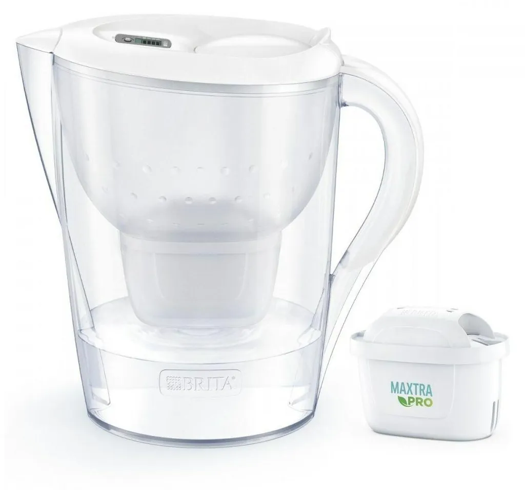 BRITA Marella XL 1052780 Bianca: Sistema di Filtrazione Avanzato