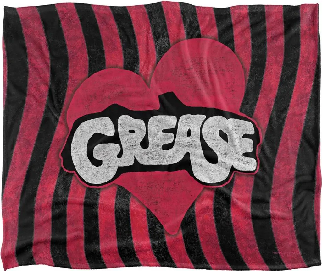 Couverture Ultra Douce Grease au Toucher Soyeux - Grand Format 152x127