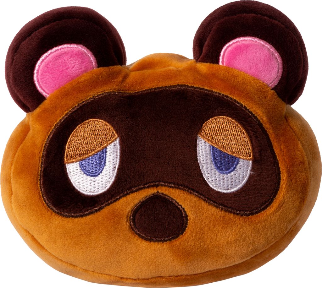 Tomy Club Mocchi Mocchi- Animal Crossing Tom Nook Junior 15cm Plush Stuffed Toy Super Soft Great for Kids and Collectors