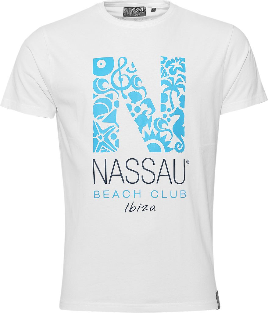 Nassau Beach T-Shirt NB231046 Herren off white XL