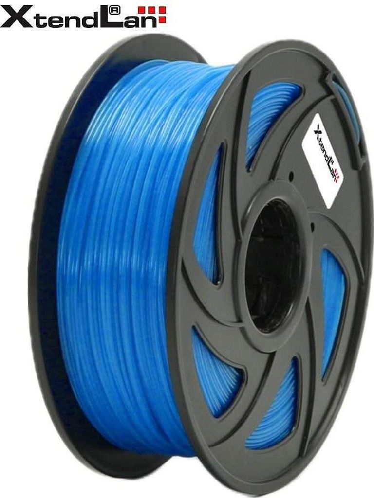 XtendLAN PLA filament 1,75mm modrý poměnkový 1kg