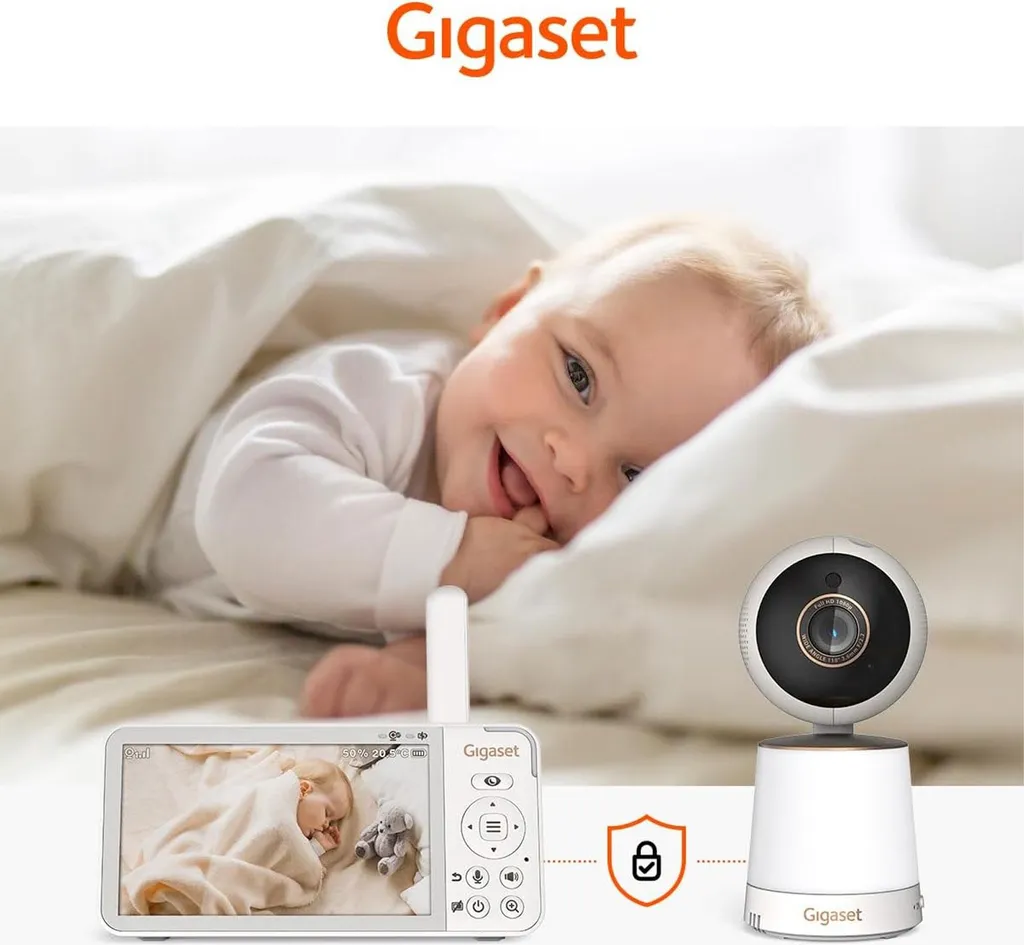 Surveillez Bébé à Distance avec le Gigaset BABY 500 Vidéo LCD Blanc