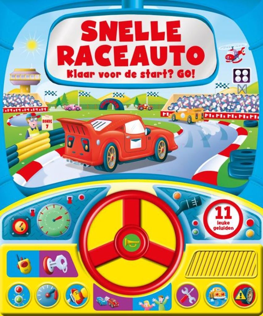 Schnelles Rennwagen-Soundbuch