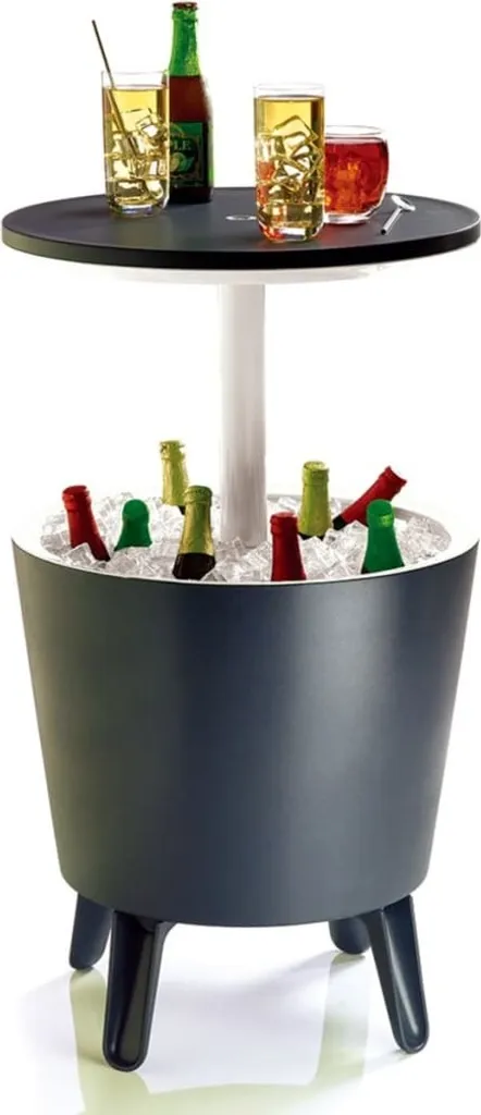 Table de Jardin Glacière Keter Cool Bar : Le Bar Réfrigéré Idéal