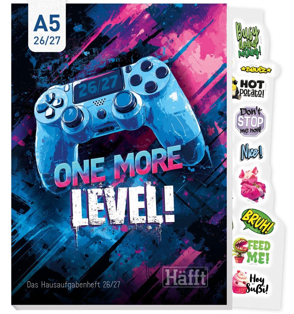 Häfft Original 2026/2027 / A5 / One more Level! / Produktbild 