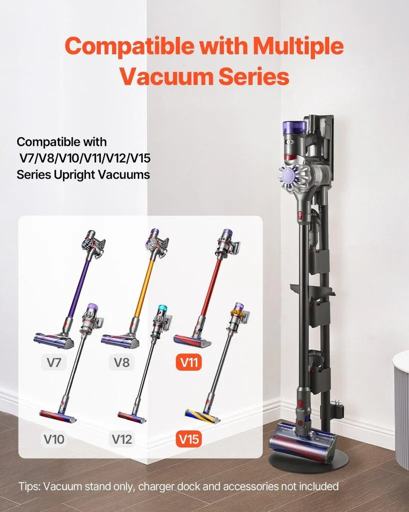 Support Dyson autoportant stable avec 4 patins de protection sol - 2