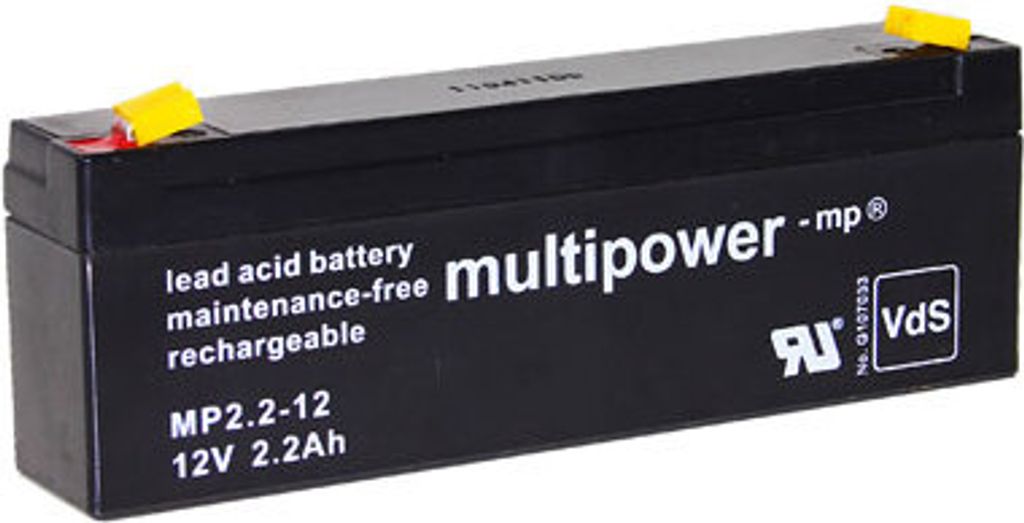 Multipower - MP2.2-12 - 12 Volt 2,2 Ah Pb | Kaufland.de