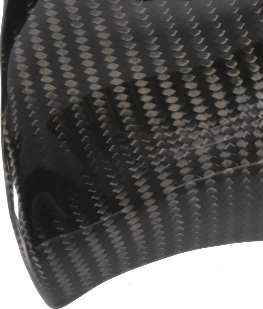 2 Stück Rückspiegelabdeckung Add-On Carbonfaserkappe Ersatz für 3er E90 LCI 2009–2012