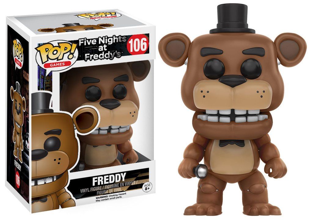 FUNKO POP CULTURE GAMES FIVE NIGHTS AT FREDDY'S FREDDY Image du produit 