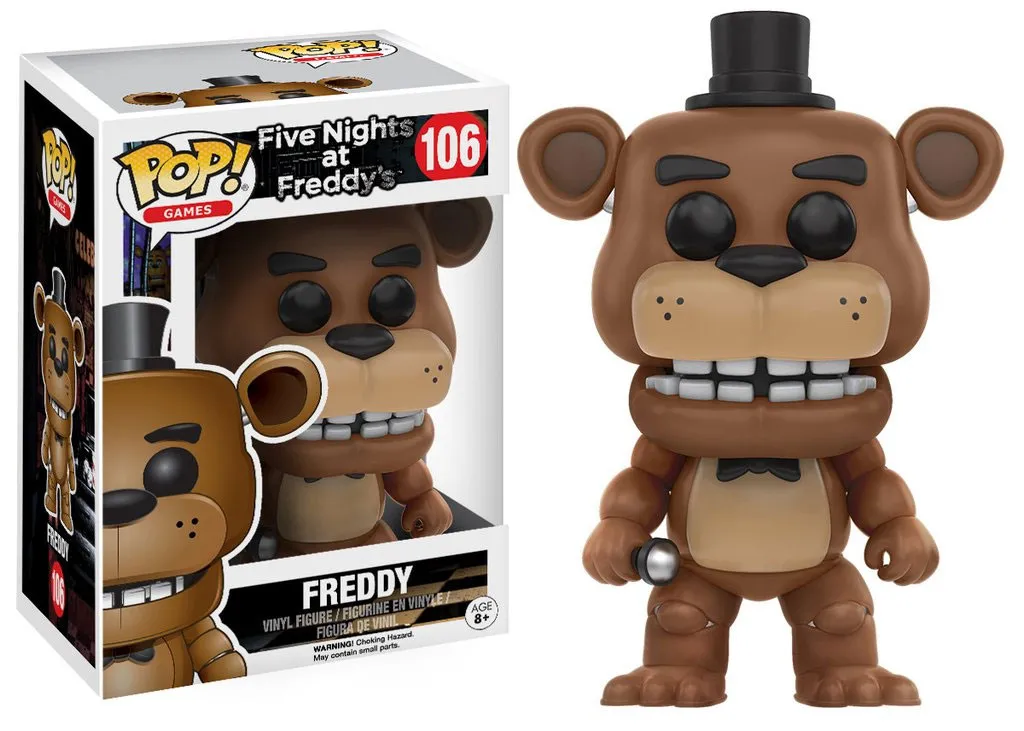 Freddy Five Nights at Freddy's Figurine Vinyl Pop au Design Unique