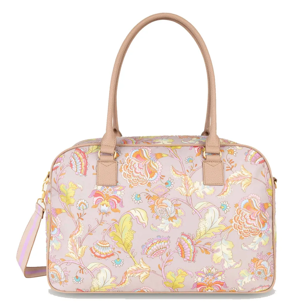 Oilily Borsa a Tracolla Carine Carry All Frappe Beige - Eleganza Pratica