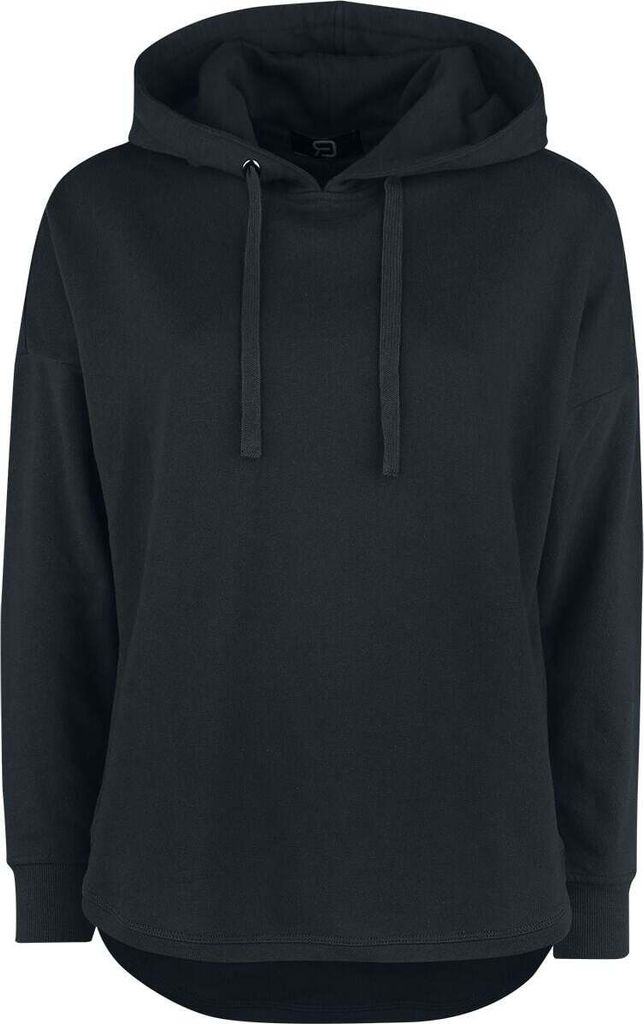 RED by EMP Damen schwarzer Basic-Pullover im Oversized-Look XS