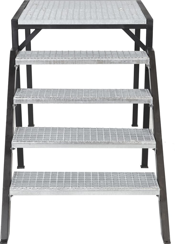 Einpress Treppenstufe EP Stufe Tritt Gitterroststufe 30x30 Mm (800 X 270 Mm