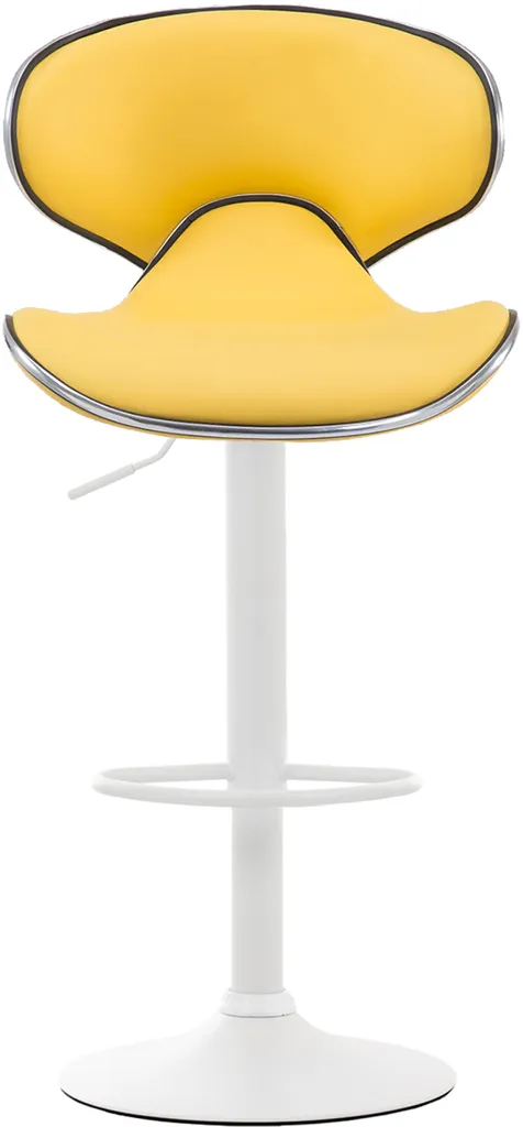 Coppia Sgabelli Cucina Las Vegas V2 | Giallo e Bianco CLP Design - 2