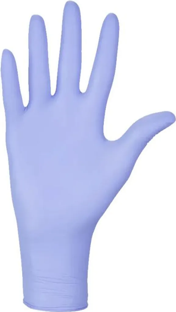 Gants en nitrile Mercator Nitrylex Complete taille S violets - 100 unités