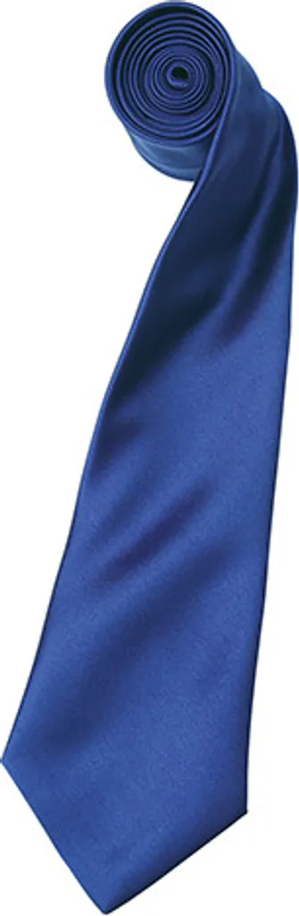 Premier Workwear PR750 | Cravatta in raso ŽColoursŽ / 144 x 8,5 cm - Colore: Blu marino (circa Pantone 281) - Dimensioni: 144 x 8,5 cm