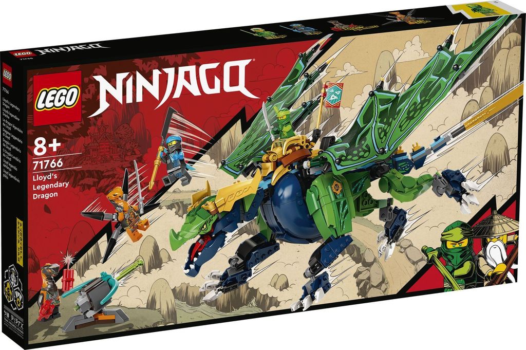 LEGO Ninjago 71766 - Legendarny smok Lloyda Zdjęcie produktu 