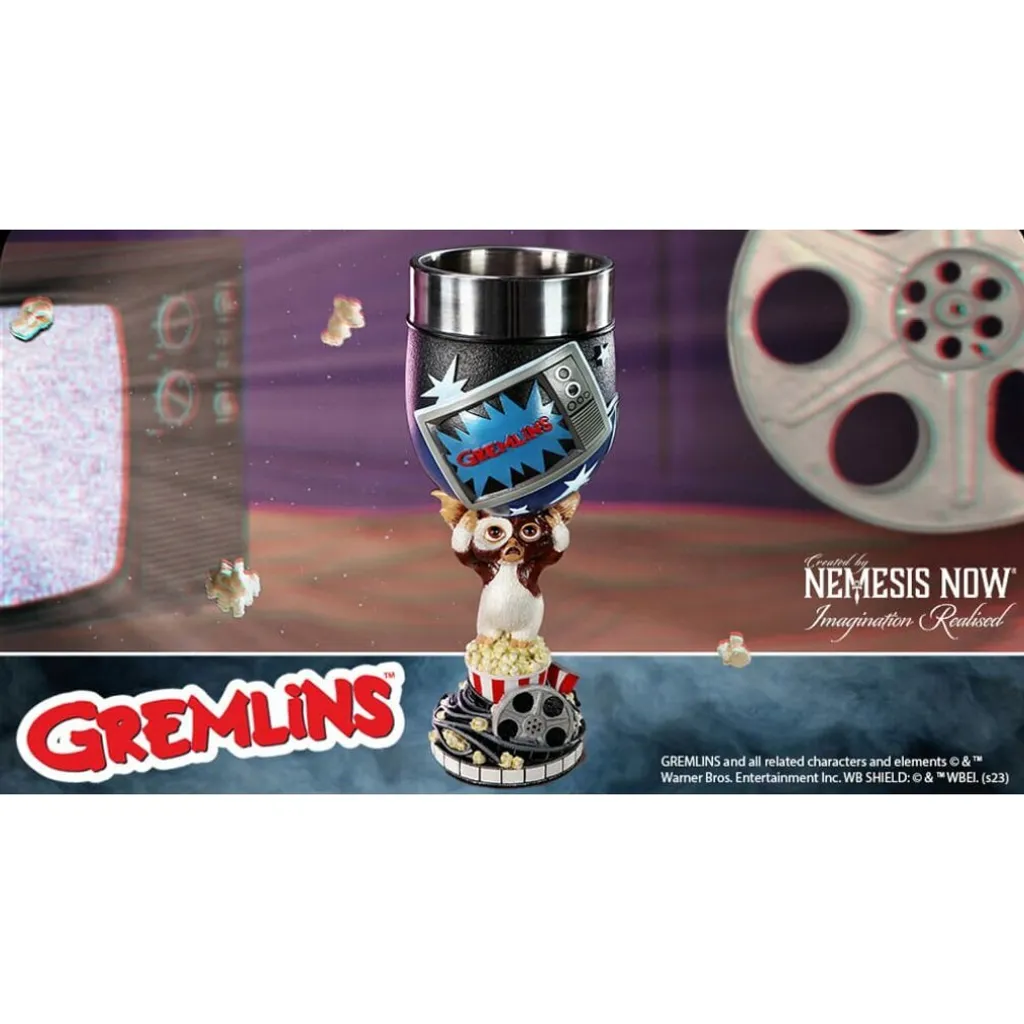 Gobelet Gizmo Gremlins avec Paille : Design 3D Ergonomique et Robuste - 2