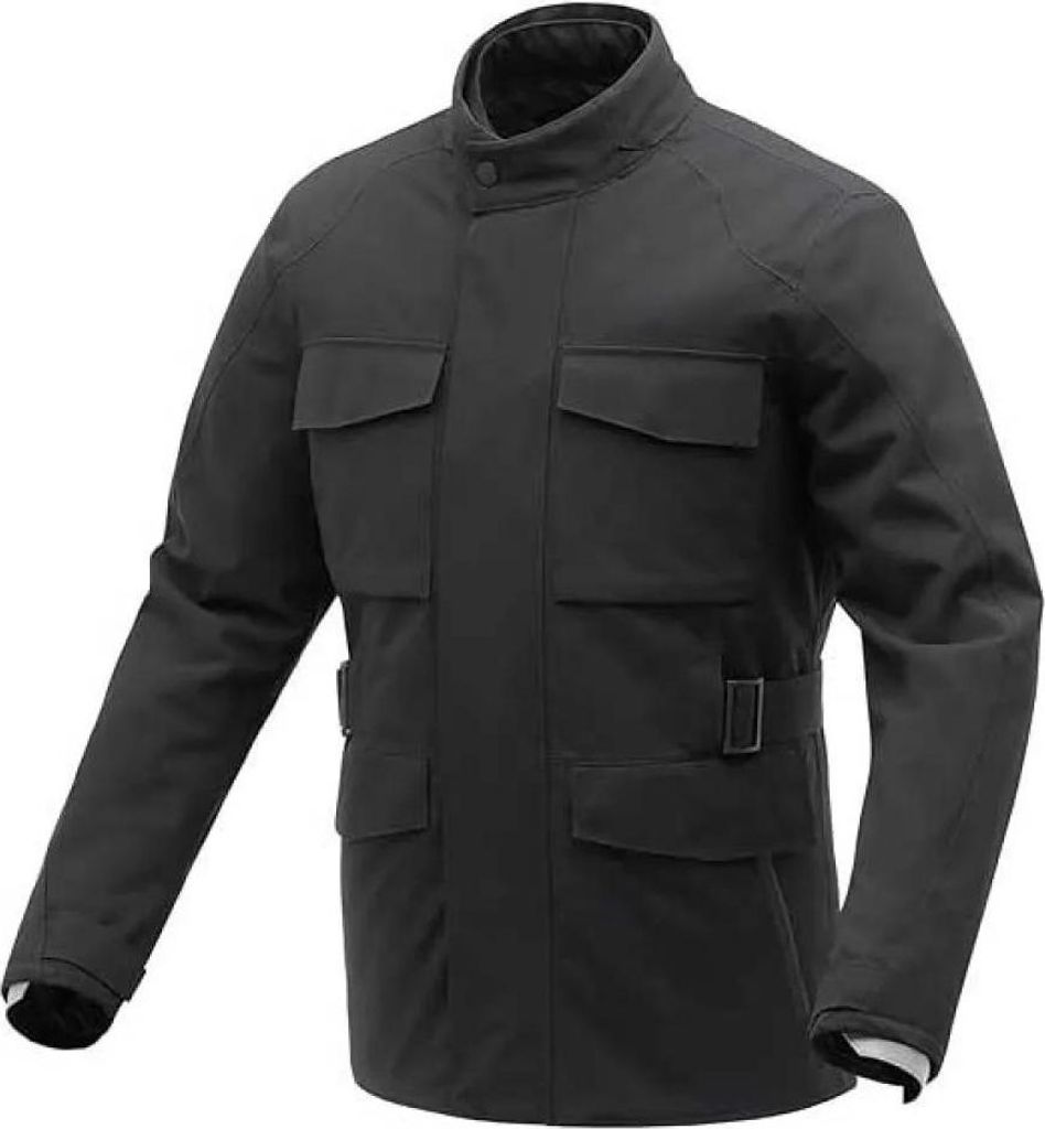 TUCANO URBANO Orbis Schwarze Laminierte Gepolsterte Jacke größe S