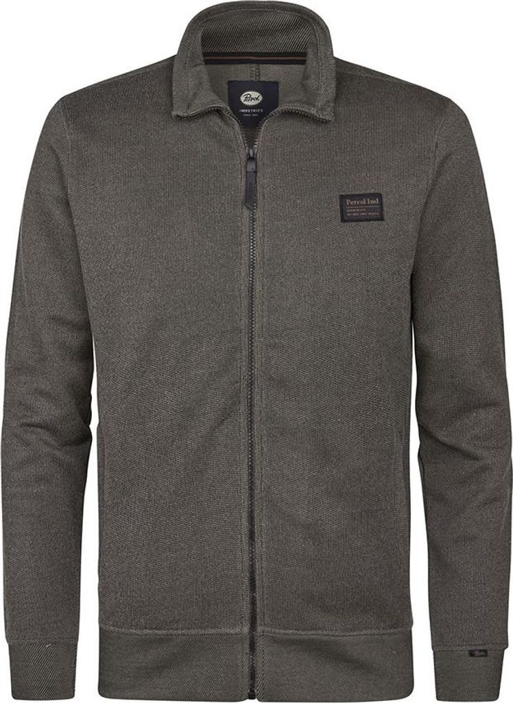 Petrol Industries M-3050-swc301 Reißverschlusspullover Grau XL Herren Grau XL