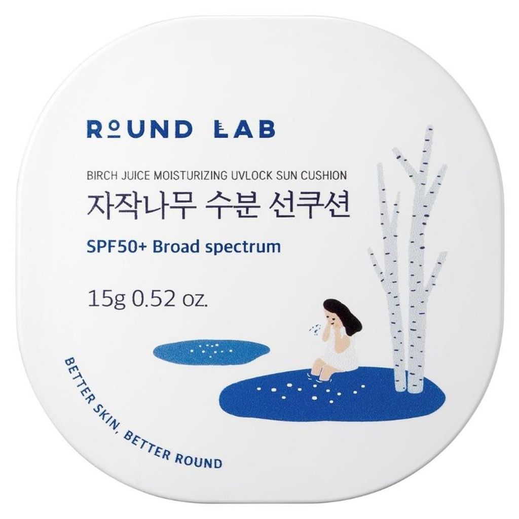 Round Lab Birch Juice Moisutrizing Sun Cushion_15g - Produktbild 