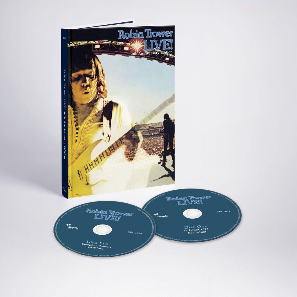 Robin Trower - Robin Trower Live! (Mediabook) (2 CD) Image du produit 