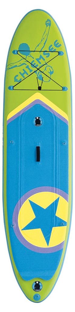 Chiemsee - SUP-Set inkl. Board, Paddel, Pumpe, Leash & Produktbild 