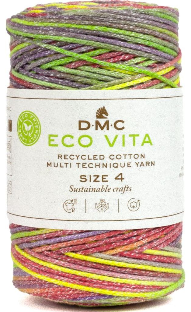 Fil DMC Eco Vita 4 Multi-Technique – Coton recyclé (250 g) Image du produit 