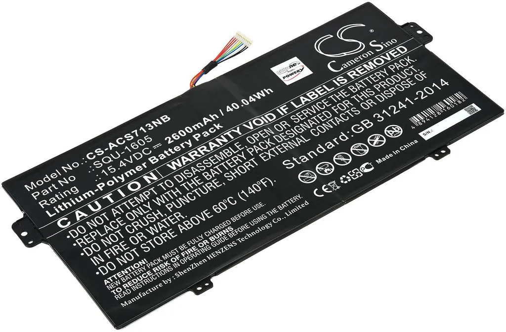Réparer Autonomie Acer Spin 7 SP714-51-M339 - Batterie de Rechange