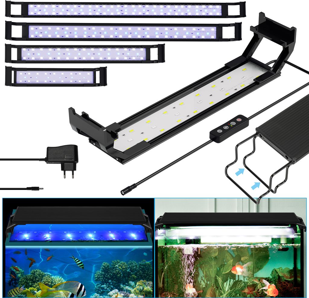 Peviasot 75-90cm LED Aquarium Licht Lampe Süßwasserfische Produktbild 