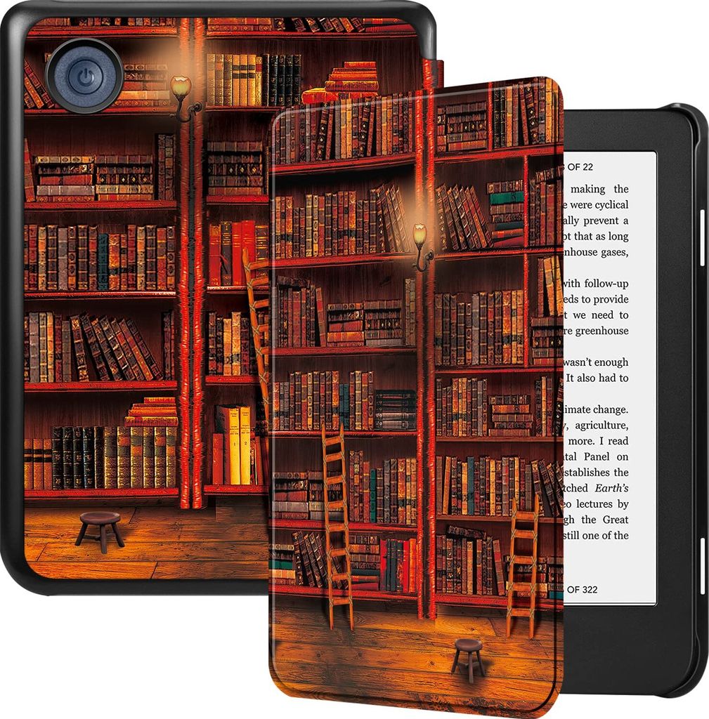 Fintie Hülle für Tolino Shine 4 (2022) / Kobo Clara 2E (2022) eReader - Ultradünne und Superleichte Schutzhülle Tasche mit Auto Schlaf/Wach und...