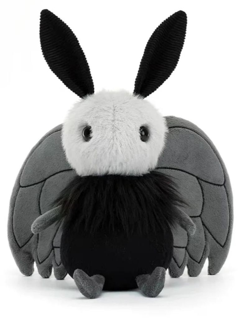 Halloween Motte Plüschtier Kuscheltier weich süß Kinder Produktbild 