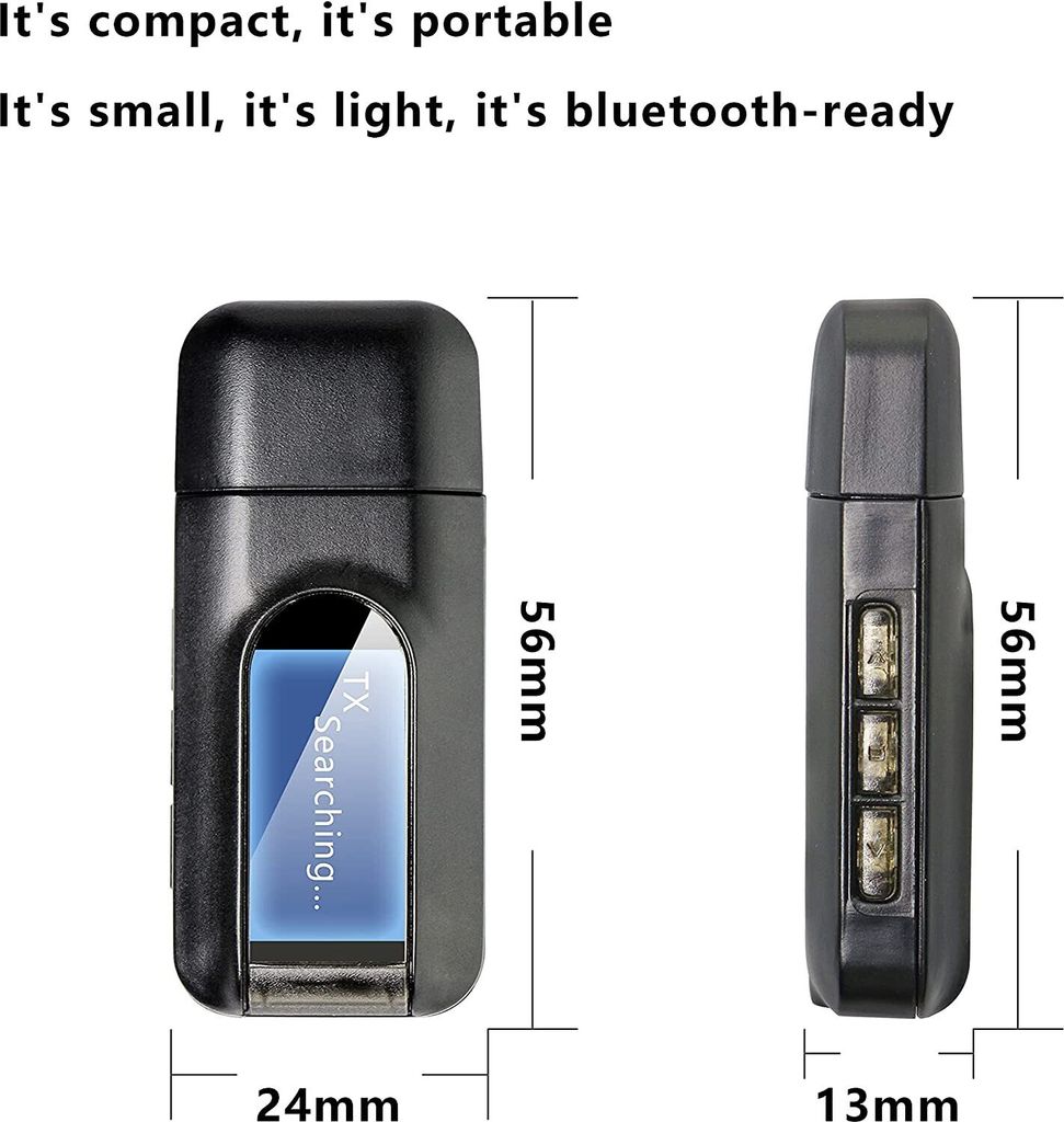 INF Bezdrátový audio vysílač a přijímač - Bluetooth adaptér Obrázek produktu 7