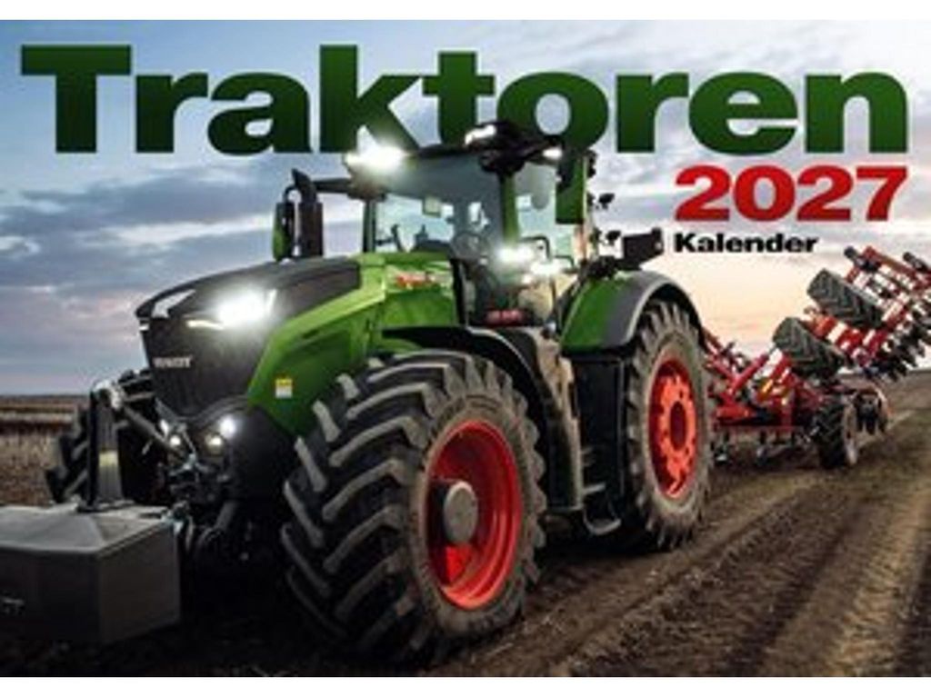 Traktoren Kalender 2027 – Brandneue Landmaschinen & Produktbild 