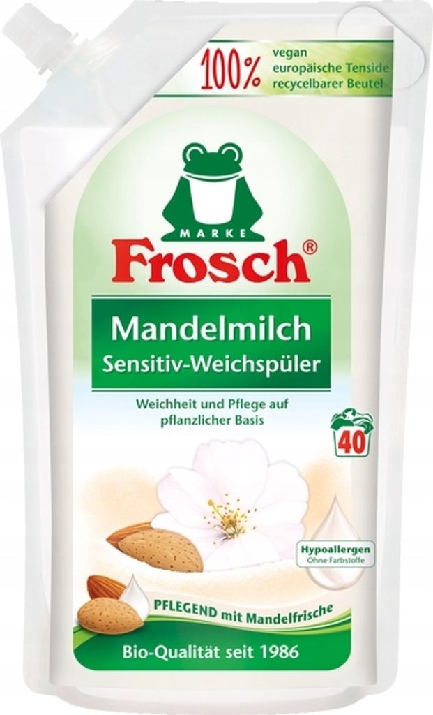 Mandelmich Weichspuler Weichspüler 1l - Frosch Produktbild 