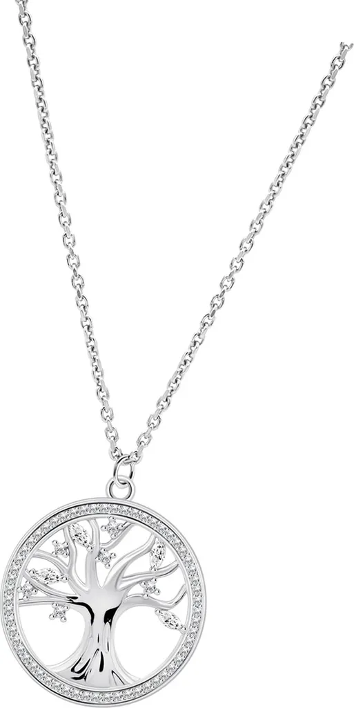 Collier Lotus Argent 925 Idéal Cadeau Femme - Bijou Quotidien 42cm