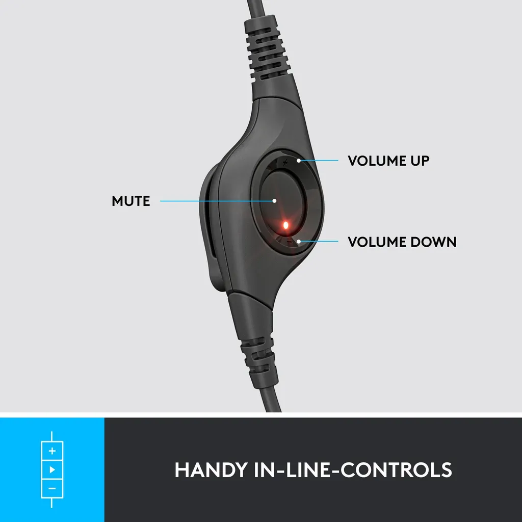 Logitech H390 Casque avec Micro Réducteur de Bruit et Commandes sur Câble - 17