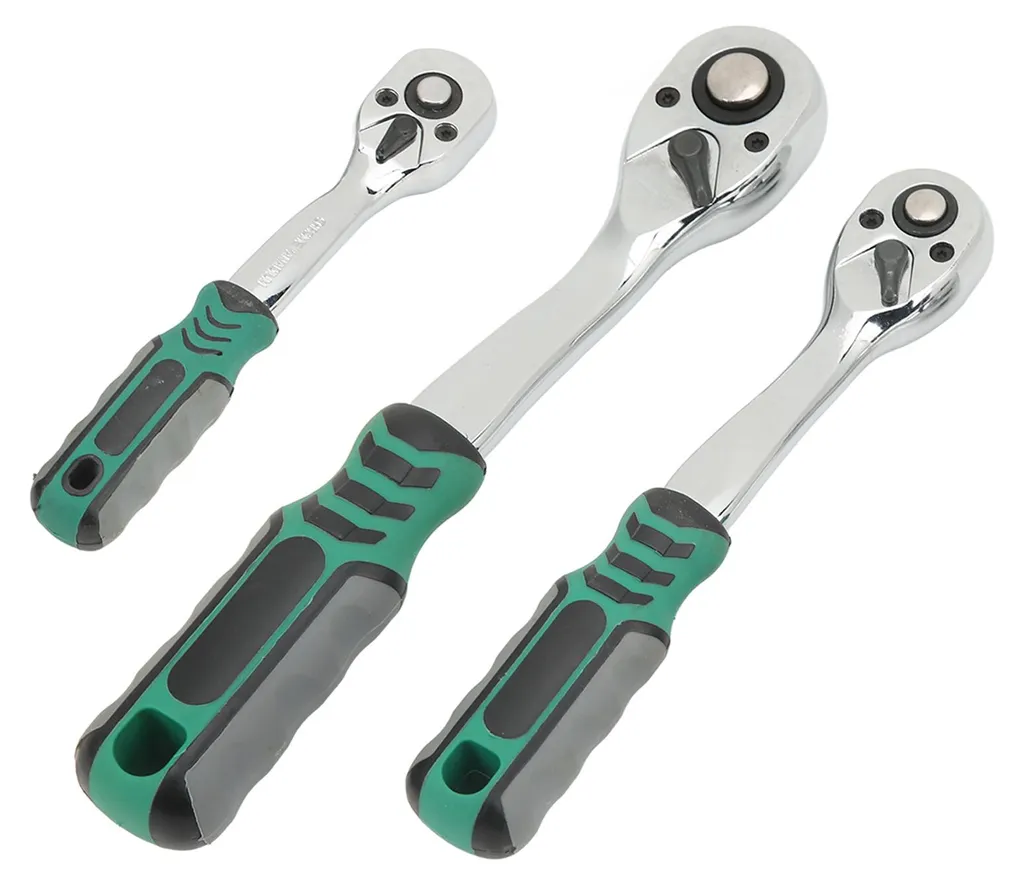 Clé à douille à cliquet 72 dents inox avec système de verrouillage rapide - 9