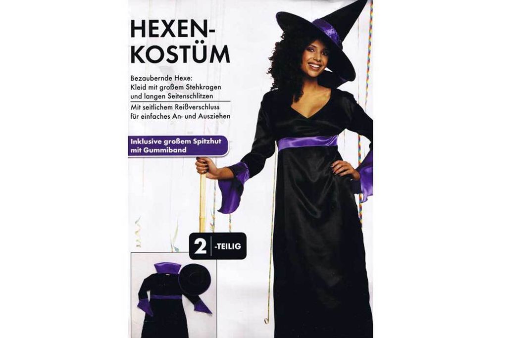 Faschingskostüme - Damen Hexenkostüm M (40-42) 57474 Produktbild 