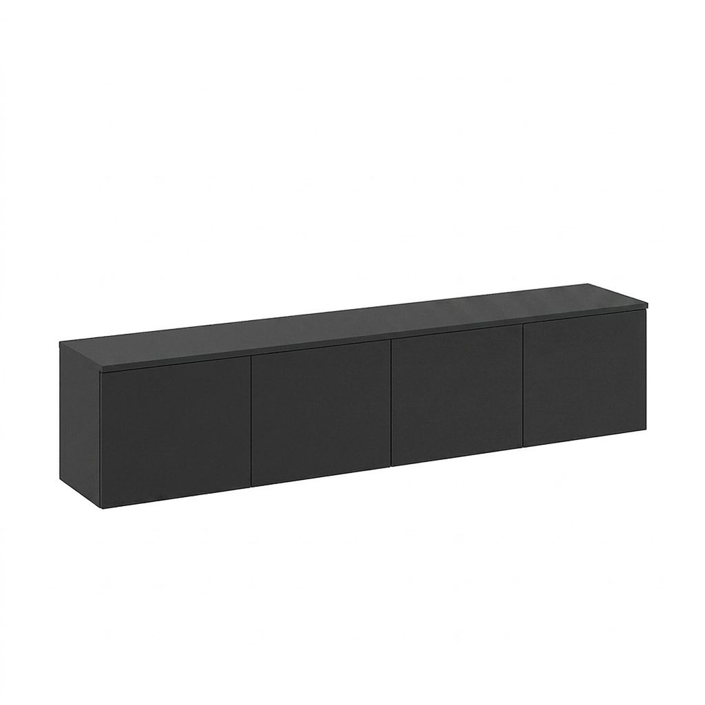 KOMTO TV Lowboard Hängend 160 cm – TV Unterschrank, Produktbild 