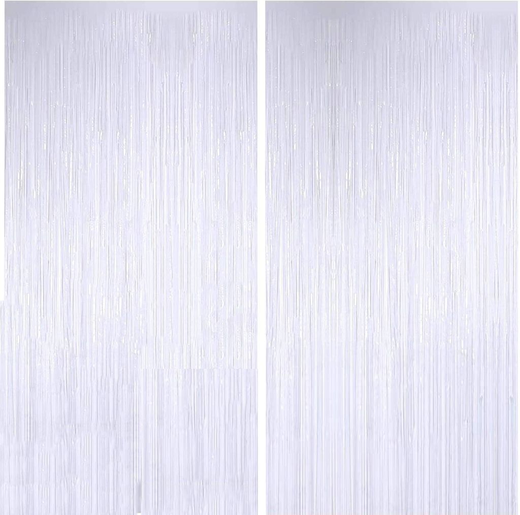Lametta Vorh?nge, 5 Stš¹ck Metallic Tinsel Vorh?nge Folie Vorhang Glitzer Vorh?ngen Dekoration Glitzer Vorhang fš¹r Party Hochzeit Geburtstags ...