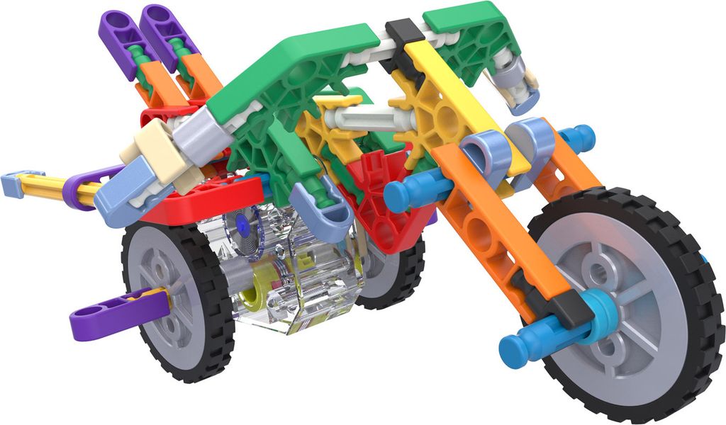 K'nex Baukasten motorisiert 25 Modelle, 325-tlg. Produktbild 